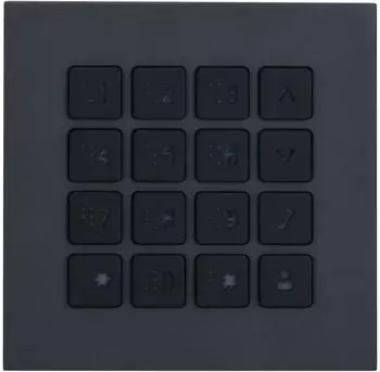 Dahua VTO4202FB-MK Tastaturmodul für IP VDP, IK07 (VTO4202FB-MK)