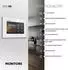 Balter EVO HD Fingerprint Video-Türsprechanlage RFID, 4-Familienhaus, 4x Monitor (EVO-HD-FN-SL-WH-4FAM-4M)