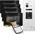 Balter EVO HD Fingerprint Video-Türsprechanlage RFID, WLAN, 4 Monitore (EVO-HD-WIFI-FN-SL-BL-1FAM-4M)