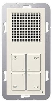 Jung SI4ADW Audio-Innenstation Design Standard (Thermoplast bruchsicher) Weiß Serie A / AS