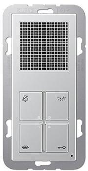 Jung SI4ADAL Audio-Innenstation Design Standard (Thermoplast bruchsicher) Aluminium Serie A / AS