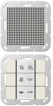 Jung SIAIA6W Audio-Innenstation (Thermoplast bruchsicher) Weiß Serie A / AS
