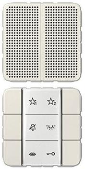 Jung SIAICD6W Audio-Innenstation (Thermoplast bruchsicher) Weiß Serie CD