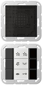 Jung SIAIA6SW Audio-Innenstation (Thermoplast bruchsicher) Schwarz Serie A / AS