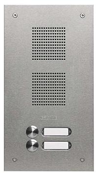 Grothe UP-Türstation V2A 1-reihig 2-Taster (TS 788 1-2)