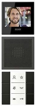 Jung SIVIAL627AN Video-Innenstation (lackiertes Aluminium) Anthrazit Serie LS