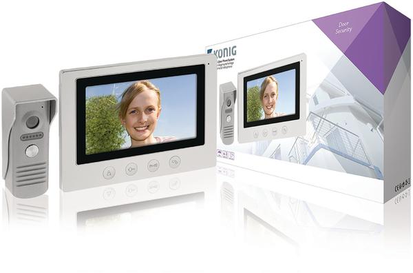 Nedis König SAS-VDP100 Video Door Phone - Videogegensprechanlage - verkabelt - 17.8 cm