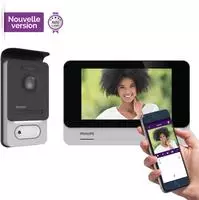 Avidsen 531036, Avidsen Bildtelefon mit Smartphone-Anschluss - WelcomeEye Connect 2 -