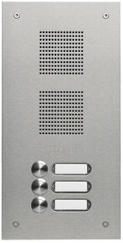 Grothe UP-Türstation V2A 1-reihig 3-Taster (TS 788 1-3)