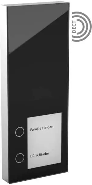 DoorLine Slim DECT schwarz