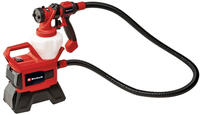 Einhell Farbspr&uuml;hger&auml;t "akkubetrieben, TE-SY 18/90 Li-Solo" Set, 9 Stk. tlg.
