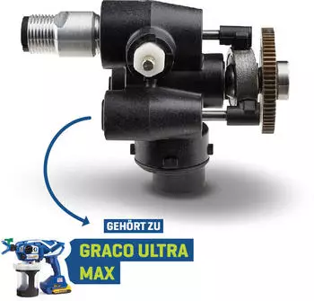 Graco Triax ProConnect Ersatzpumpe mit Cleanshot, DC Lösungsmittel (17P187)