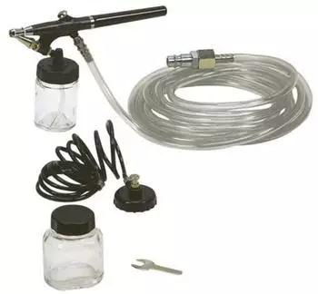 Stanley Airbrush-Set f&uuml;r Luftkompressoren, 15l/min, 3Bar (150119XSTN)