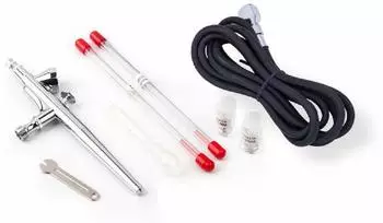 Fengda BD-207 Airbrush-Set 0,2mm, 0,3mm & 0,5mm Düsen (BD-207)