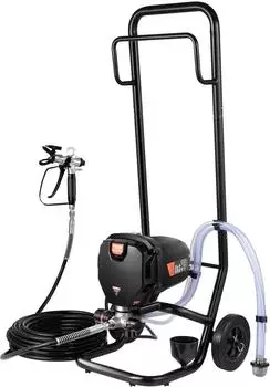 VEVOR Airless-Farbspritzgerät 750W 3000PSI mit Wagen und 7,6m Schlauch (ZSSGYWQPTJLS5NCXM)