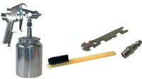 Aerotec - Druckluftfarbspritzpistole Kit-line Hvlp 1l 130-200l/min 2-3bar