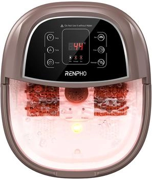 RENPHO Fußbadmassagegerät braun (JD-618)