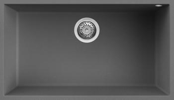Elleci Quadra 130 undermount K99 dark grey