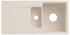 Becken reversibel, beige, ivory: Villeroy & Boch Siluet 60 R flat
