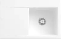 Villeroy & Boch Subway Style 45 Einbausp&uuml;le, Ablaufgarnitur mit Handbet&auml;tigung,