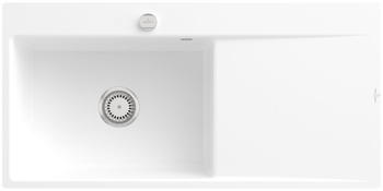 Villeroy & Boch Subway Style 60 Flat Becken links stone white Exzenterbet&auml;tigung (33622FRW)