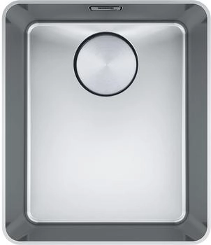 Franke Mythos MYX 210-34 Edelstahl geb&uuml;rstet Exzenterbet&auml;tigung (127.0625.052)