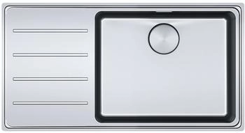Franke Mythos MYX 211-86 Becken rechts Edelstahl geb&uuml;rstet (127.0642.075)