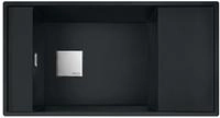 Franke 135.0627.324, Franke Fragranitsp&uuml;le FSG 211-86 Black Matt Druckknopf
