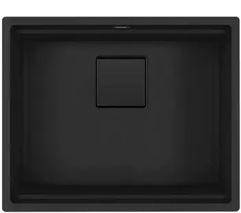 Franke Kubus Granitsp&uuml;le Granit schwarz