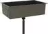 vidaXL Handmade Kitchen Sink Stainless Steel 70 x 44 x 20 cm Black