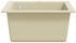 vidaXL Overmount kitchen sink beige (144850)