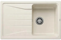 Sona 45 - Silgranitsp&uuml;le, 78x50 Cm, Soft Wei&szlig; 527149 - Blanco