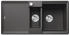 felsgrau, grau: Blanco ADIRA 6 S-F 990 x 490 mm