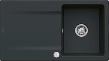Villeroy & Boch Siluet 50 flat Ebony Exzenterbetätigung (33352FS5)