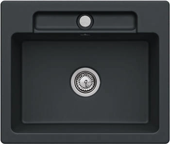 Villeroy & Boch Siluet 60 S flat Ebony Exzenterbetätigung (33462FS5)