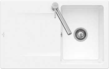 Villeroy & Boch Siluet 45 flat Stone White (33340FRW)