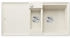 softweiß, weiß: Blanco ADIRA 6 S-F 990 x 490 mm