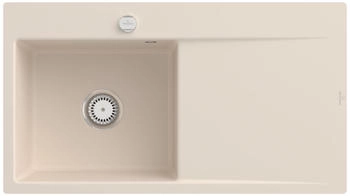 Villeroy & Boch Subway Style 50 Flat Becken links ivory Exzenterbet&auml;tigung (33522FFU)