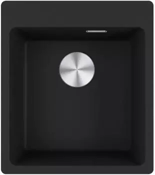 Franke Einbaubecken Maris MRG 610-39 A Fragranit Black Matt Handbet&auml;tigung