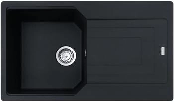 Franke Einbausp&uuml;le Urban UBG 611-86 Fragranit Black Matt