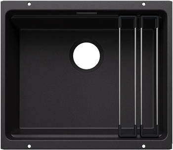 Blanco Unterbaubecken ETAGON 50-U Silgranit InFino Ablauf schwarz