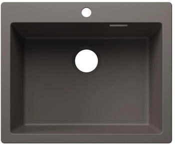 Blanco Einbausp&uuml;le PLEON 6 Split Silgranit InFino Ablaufsystem vulkangrau