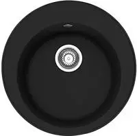 Franke 114.0700.628, Franke Fragranitbecken ROG 610-41 Black Matt Handbedienung