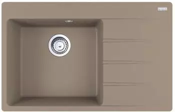 Franke Einbausp&uuml;le Centro CNG 611-78 A Fragranit Cashmere Becken links