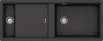 Schock Einbausp&uuml;le Cristadur Prepstation D-150 A Green Line Dusk DSK Exzenterbedienung