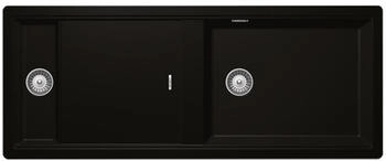 Schock Einbausp&uuml;le Cristadur Prepstation D-150 A Green Line Night NGT Exzenterbedienung