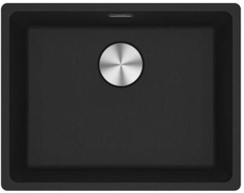 Franke Einbaubecken Maris MRG 210-52 Fragranit Black Matt Druckknopfventil