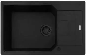 Franke Einbausp&uuml;le Urban UBG 611-78 XL Fragranit Black Matt - Black Collection