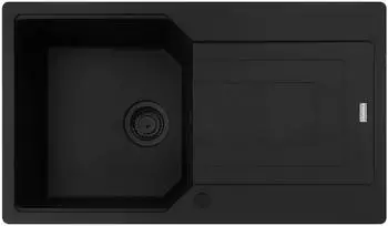 Franke Einbausp&uuml;le Urban UBG 611-86 Fragranit Black Matt - Black Collection