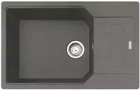 Franke 114.0682.569, Franke Fragranitsp&uuml;le UBG 611-78 XL Steingrau Drehknopf